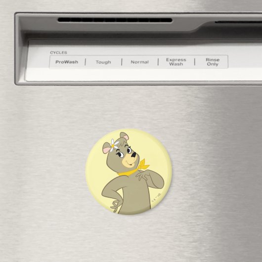 Aimant Pose Joueuse de Cindy Bear (In Situ (Lave-vaisselle))