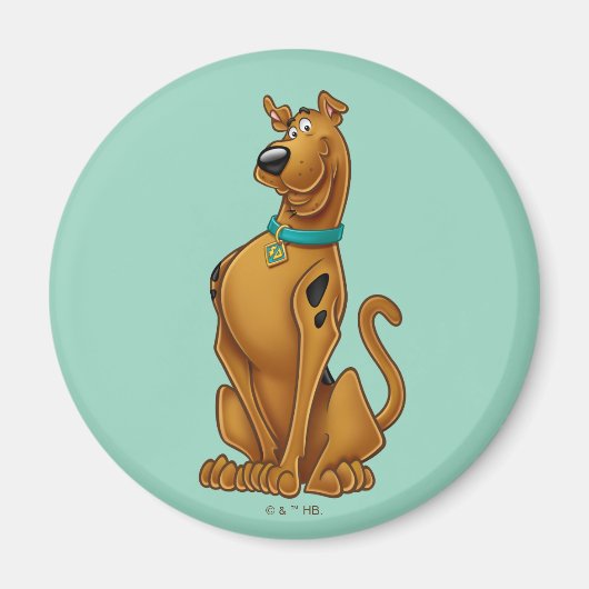 Aimant Pose Scooby-Doo Airbrush (Devant)