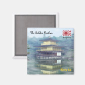 Aimant Pose sur le Pavillon d'Or (Recto/Verso)