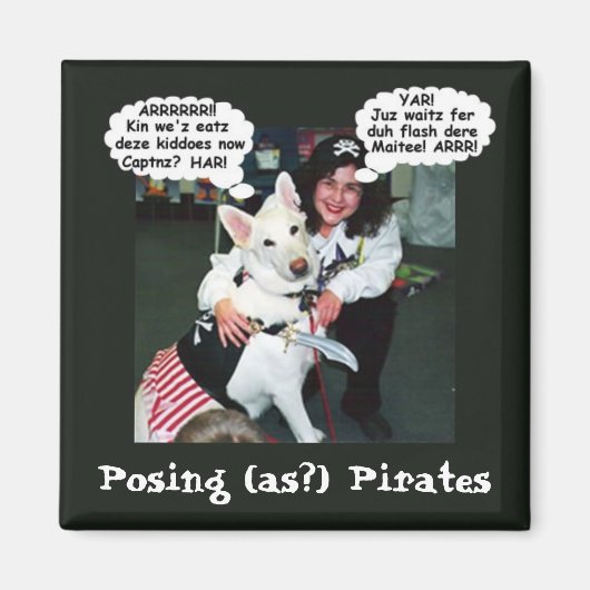 Aimant Poser (comme ?) Pirates (Devant)