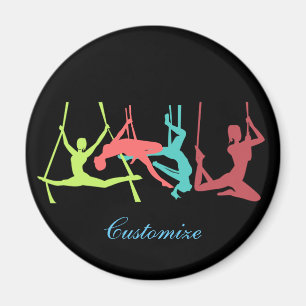Aimant Poses de fitness aérien Thunder_Cove