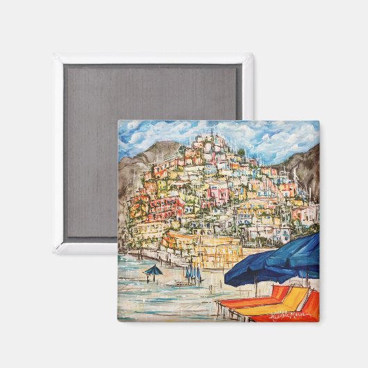 Aimant Positano (Recto/Verso)