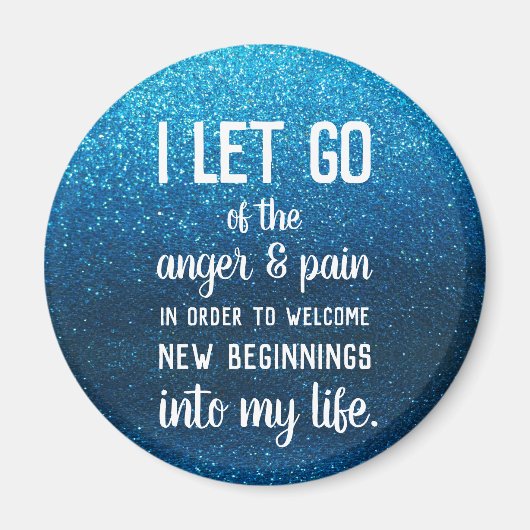 Aimant Positivité Inspirationnelle Gestion de la colère B (Devant)