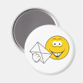 Aimant Postal Mailman Face (Recto/Verso)