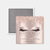 Aimant Poste-Rose d'extension Lashes de maquillage Artist (Recto/Verso)