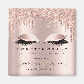 Aimant Poste-Rose d'extension Lashes de maquillage Artist (Devant)