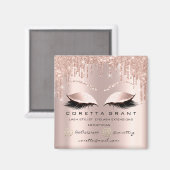 Aimant Poste-Rose d'extension Lashes de maquillage Artist (Recto/Verso)