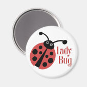 Aimant Poster de animal Ladybug mignon (Recto/Verso)