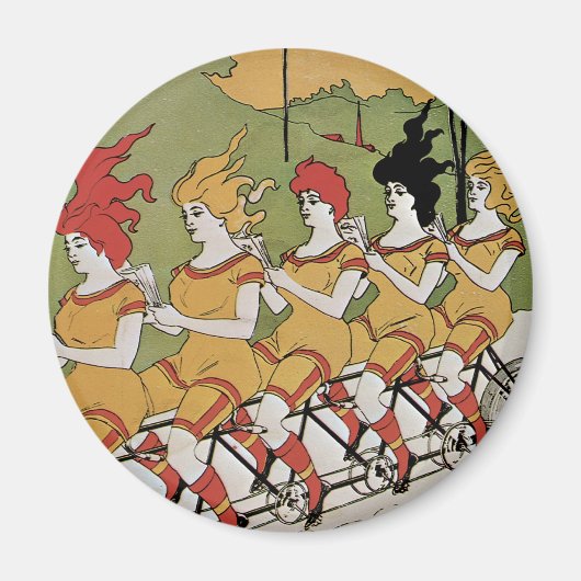 Aimant Poster de bicyclettes de roulements (Devant)