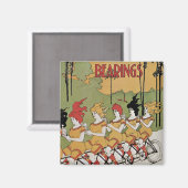 Aimant Poster de bicyclettes de roulements (Recto/Verso)