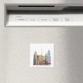 Aimant Poster de Bratislava (In Situ (Lave-vaisselle))