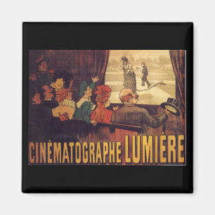 Aimant poster de cinéma Lumière