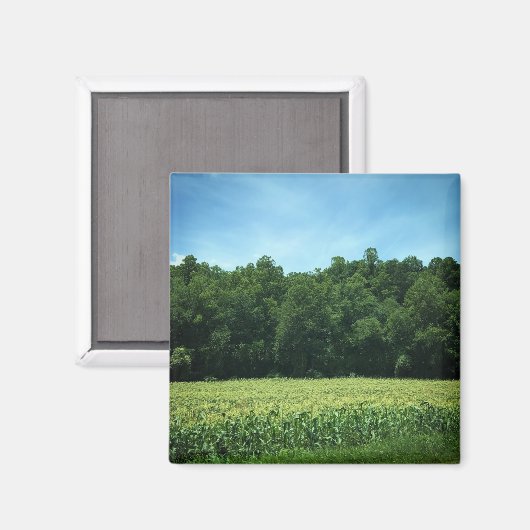 Aimant Poster de Cornfield (Recto/Verso)