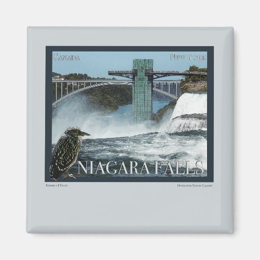 Aimant Poster de Niagara Falls (Devant)