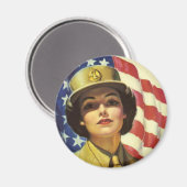 Aimant Poster de recrutement de l'ACC (Recto/Verso)