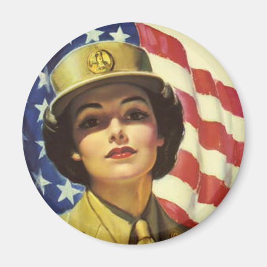 Aimant Poster de recrutement de l'ACC (Devant)