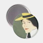 Aimant Poster de tennis de Chicago vintage (Recto/Verso)