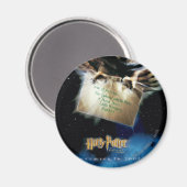 Aimant Poster d'hiboux avec film en lettres (Recto/Verso)