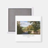 Aimant Poster du Chemin de fer Cotswolds (Recto/Verso)