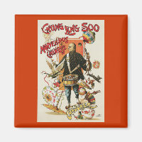 Poster vintage Chung Ling Soo Magicien