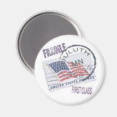 Aimant Postmark Duluth 55812 (Recto/Verso)