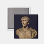 Aimant Pot de portrait de l'empereur Trajan (Recto/Verso)