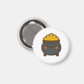 Aimant Pot d'or Kawaii (Recto/Verso)