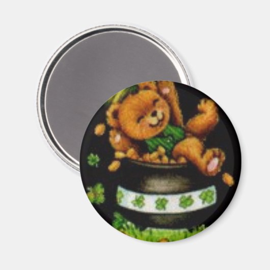 Aimant Pot d'ours (Recto/Verso)