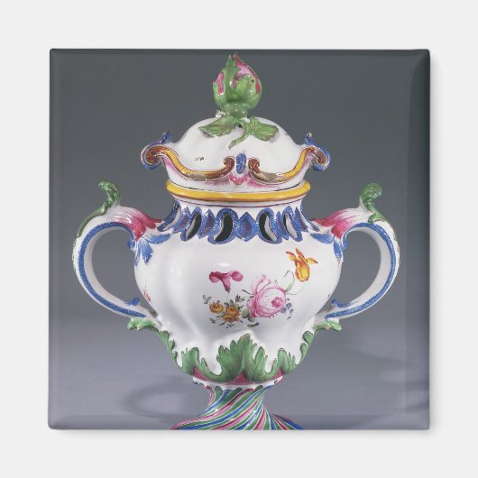 Aimant Pot-pourri Vase, fabriqué à Strasbourg, vers 1754- (Devant)