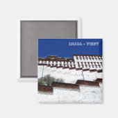 Aimant Potala Palace, Lhassa - Tibet (Frigo Magnet) (Recto/Verso)