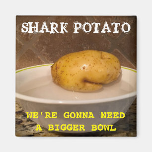 Aimant Potato de requin ... nous allons avoir besoin d’un