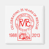 Aimant Potomac Valley Pekingese Club Secourt (Devant)