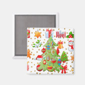 Aimant Potpourri Noël (Recto/Verso)