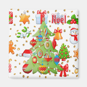 Aimant Potpourri Noël