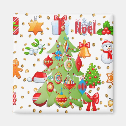 Aimant Potpourri Noël (Devant)