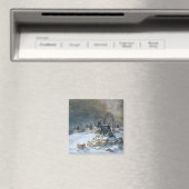 Aimant Pots à Gentilly dans la neige, 1879 (In Situ (Lave-vaisselle))