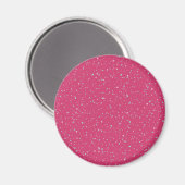 Aimant Pots de peinture Pastel Raspberry Pink (Recto/Verso)