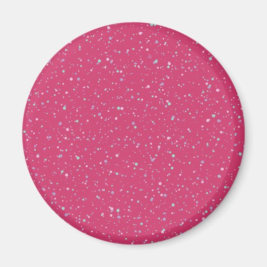 Aimant Pots de peinture Pastel Raspberry Pink (Devant)