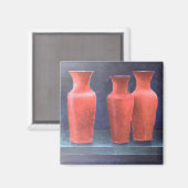 Aimant Pots rouges 1988 (Recto/Verso)