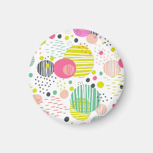 Aimant Pots tendance motif jetez oreiller capot de boisso