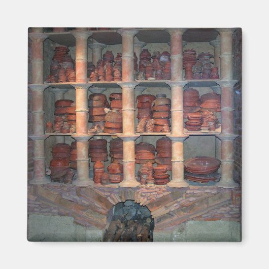 Aimant Pottery oven from Graufesenque, c.150 BC (photo) (Devant)