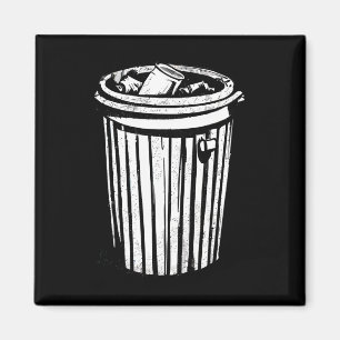 Aimant Poubelle Halloween Costume Garge Can Trashcan Cos