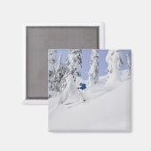 Aimant Poudre de skis Mistie Fortin (Recto/Verso)