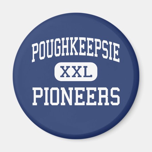 Aimant Poughkeepsie - Pioneers - High - Poughkeepsie (Devant)