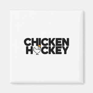 Aimant Poule drôle Jockey Empilé Répéter Fun Gag Meme H