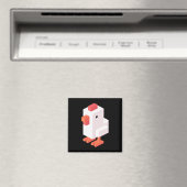 Aimant Poulet Crossy Road Clic (In Situ (Lave-vaisselle))