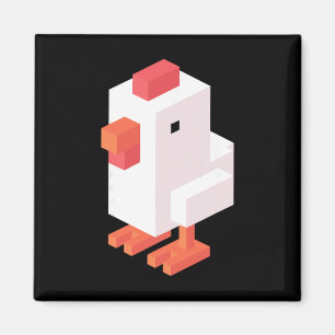 Aimant Poulet Crossy Road Clic