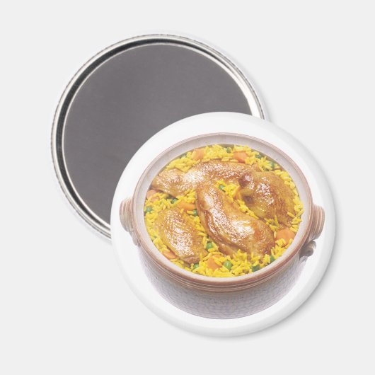 Aimant Poulet et riz (Recto/Verso)