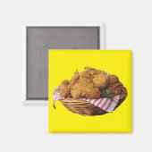 Aimant Poulet frit (Recto/Verso)