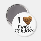 Aimant poulet ilovefrit (Recto/Verso)